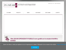 Tablet Screenshot of mondoedp.com